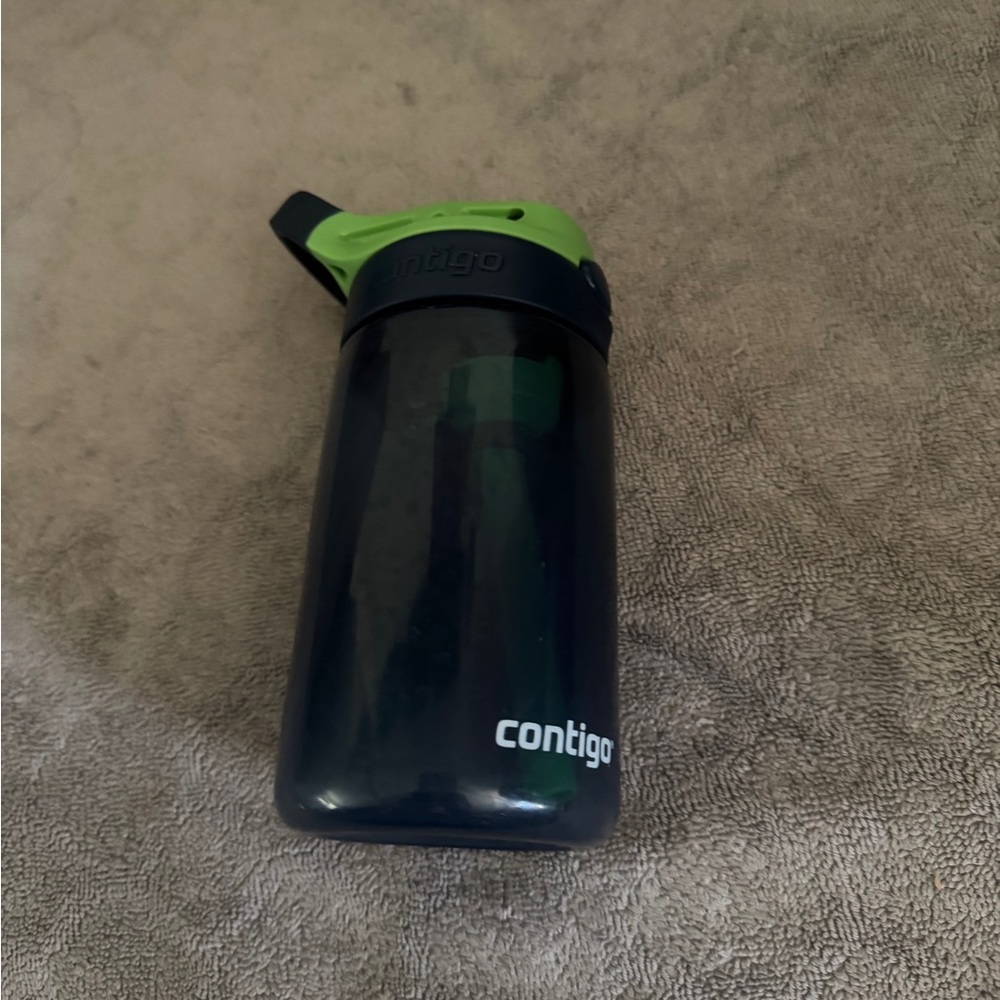 Contigo Navy and Lime Bottle
